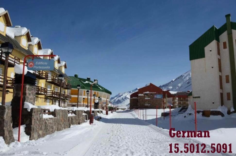 Hermoso Departamento Frente A Las Montanas Los Penitentes Eksteriør billede
