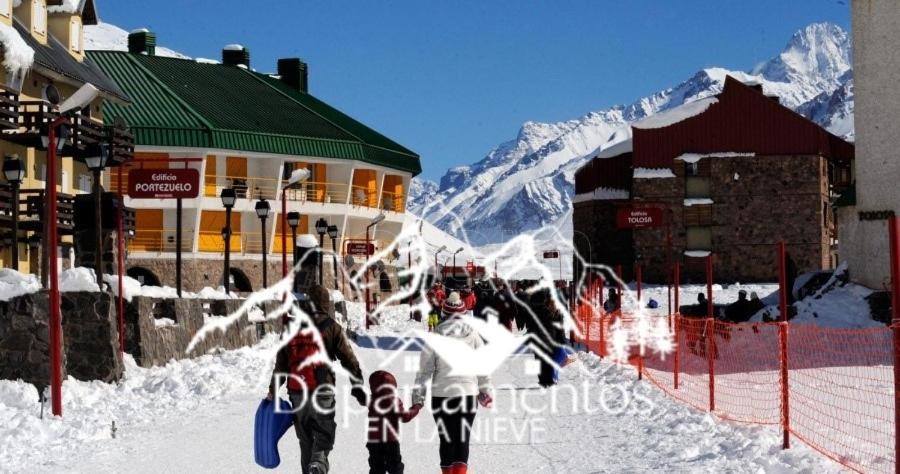 Hermoso Departamento Frente A Las Montanas Los Penitentes Eksteriør billede
