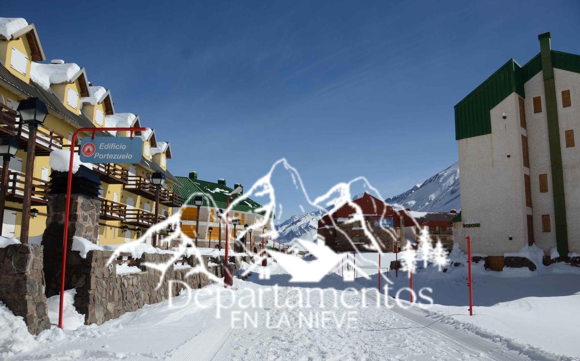 Hermoso Departamento Frente A Las Montanas Los Penitentes Eksteriør billede